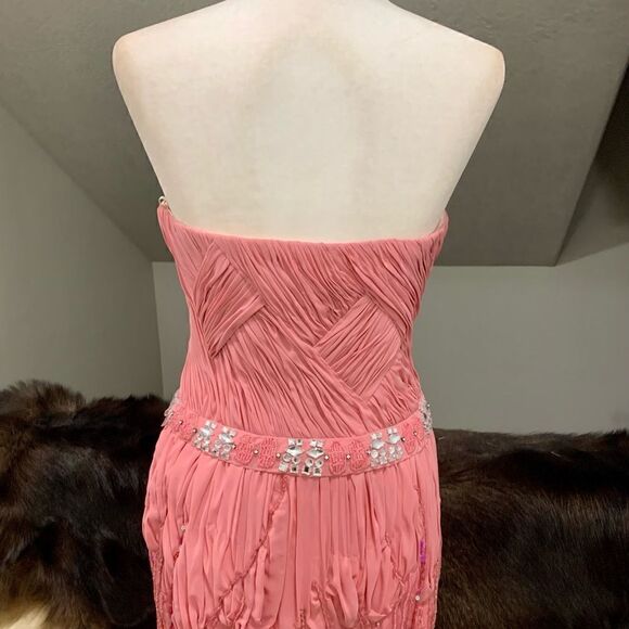 Vintage Style, Multiple Ways to Wear, Stunning Sequins & Beaded Mermaid Gown - Picture 11 of 16